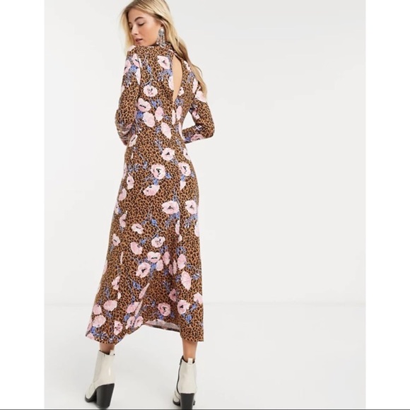 Free People Retro Romance Midi Dress - Picture 2 of 5